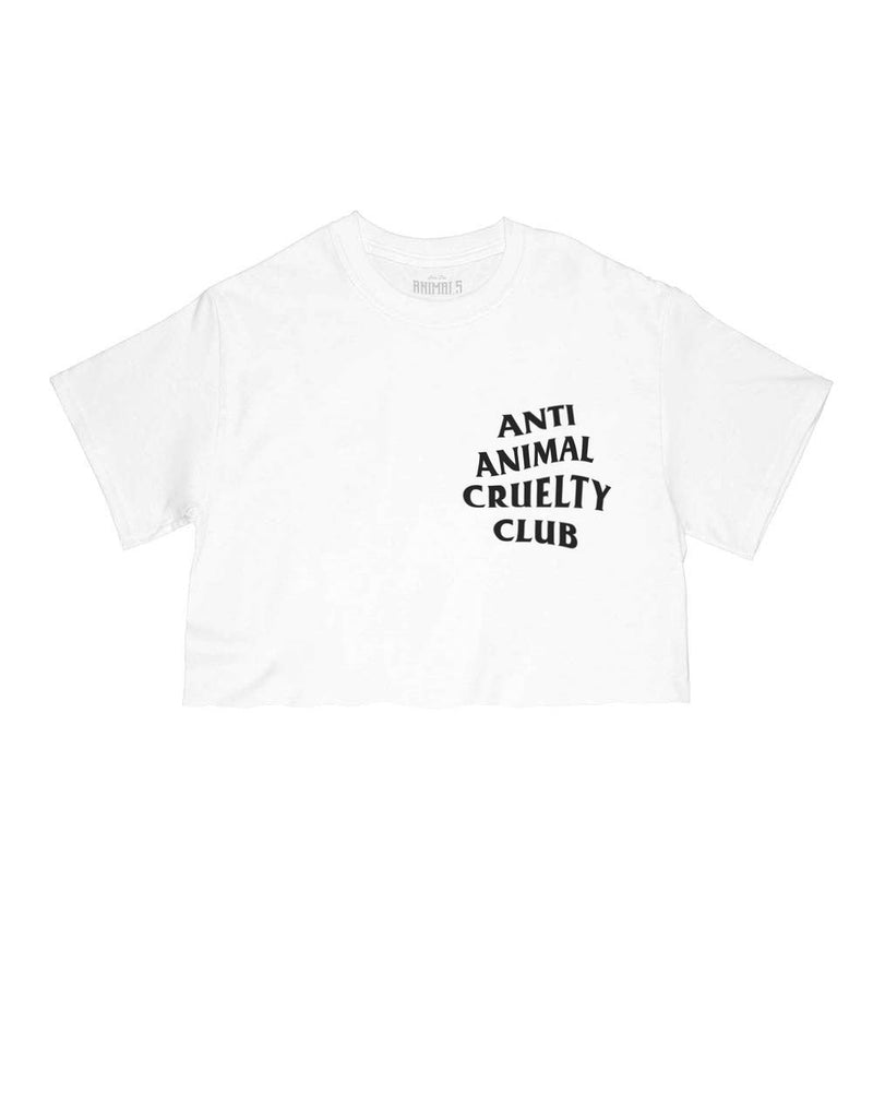 Load image into Gallery viewer, Unisex | Anti Animal Cruelty Club | Cut Tee - Arm The Animals Clothing Co.
