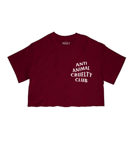 Unisex | Anti Animal Cruelty Club | Cut Tee - Arm The Animals Clothing Co.