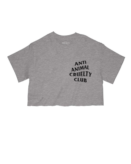 Unisex | Anti Animal Cruelty Club | Cut Tee - Arm The Animals Clothing Co.