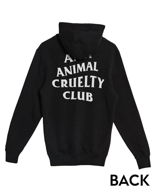 Unisex | Anti Animal Cruelty Club | Hoodie - Arm The Animals Clothing Co.