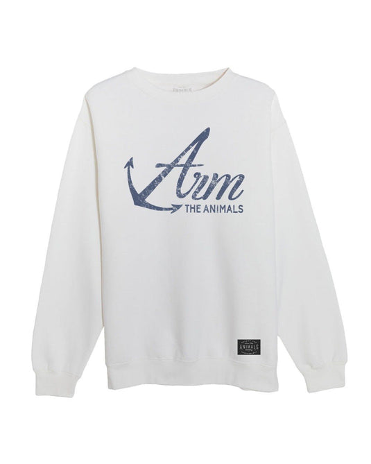 Unisex | Armed Anchor | Crewneck Sweatshirt - Arm The Animals Clothing Co.