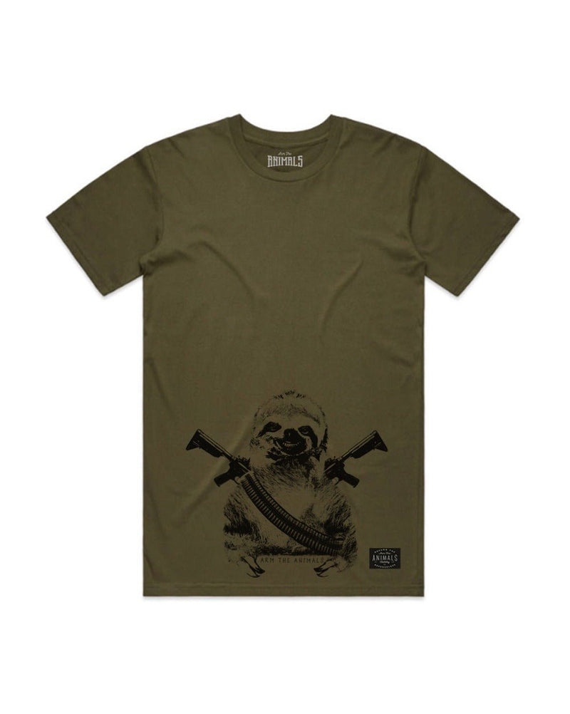 Load image into Gallery viewer, Unisex | Artillery Sloth | Crew - Arm The Animals Clothing Co.
