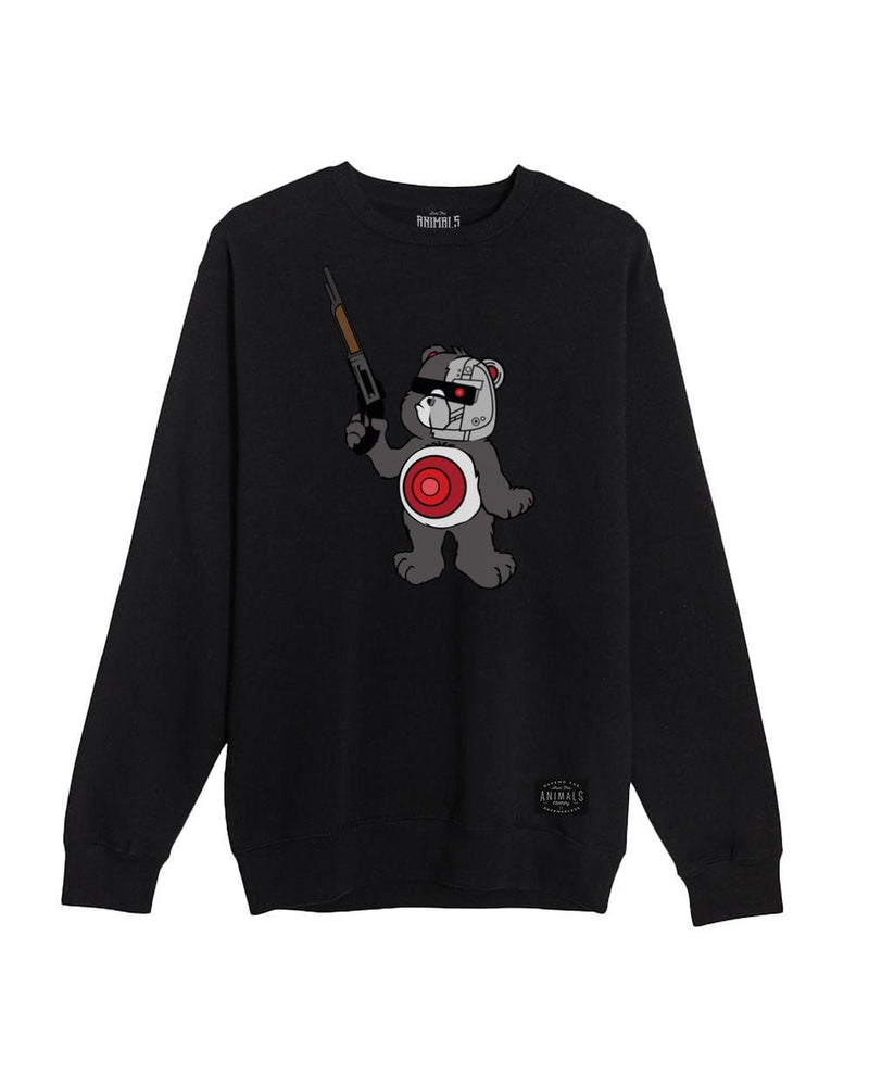 Load image into Gallery viewer, Unisex | B-800 Judgement Bear | Crewneck Sweatshirt - Arm The Animals Clothing Co.
