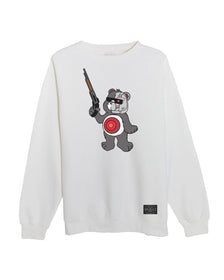 Unisex | B-800 Judgement Bear | Crewneck Sweatshirt - Arm The Animals Clothing Co.