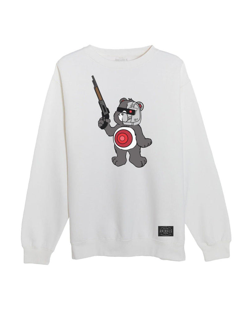 Load image into Gallery viewer, Unisex | B-800 Judgement Bear | Crewneck Sweatshirt - Arm The Animals Clothing Co.
