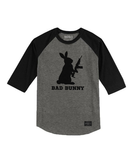 Unisex | Bad Bunny | 3/4 Sleeve Raglan - Arm The Animals Clothing Co.