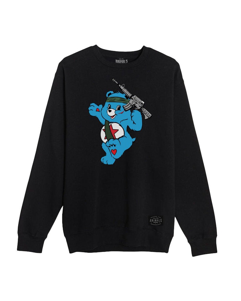 Load image into Gallery viewer, Unisex | Bambo First Blood | Crewneck Sweatshirt - Arm The Animals Clothing Co.
