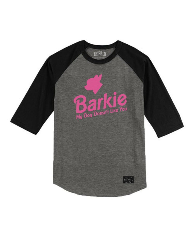 Load image into Gallery viewer, Unisex | Barkie | 3/4 Sleeve Raglan - Arm The Animals Clothing LLC
