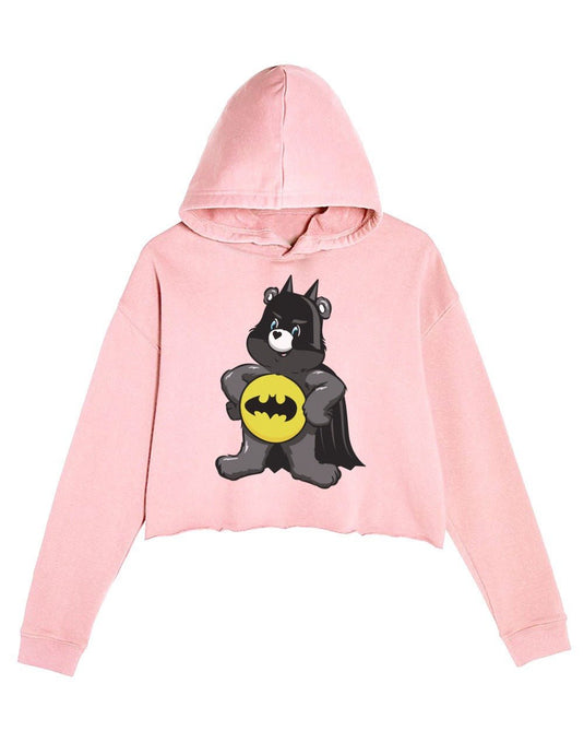 Unisex | Bat-Bear | Crop Hoodie - Arm The Animals Clothing Co.