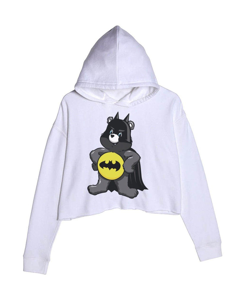 Load image into Gallery viewer, Unisex | Bat-Bear | Crop Hoodie - Arm The Animals Clothing Co.
