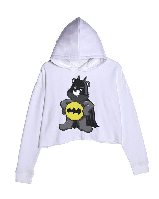 Unisex | Bat-Bear | Crop Hoodie - Arm The Animals Clothing Co.