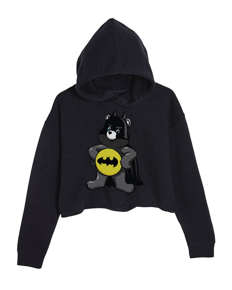 Load image into Gallery viewer, Unisex | Bat-Bear | Crop Hoodie - Arm The Animals Clothing Co.
