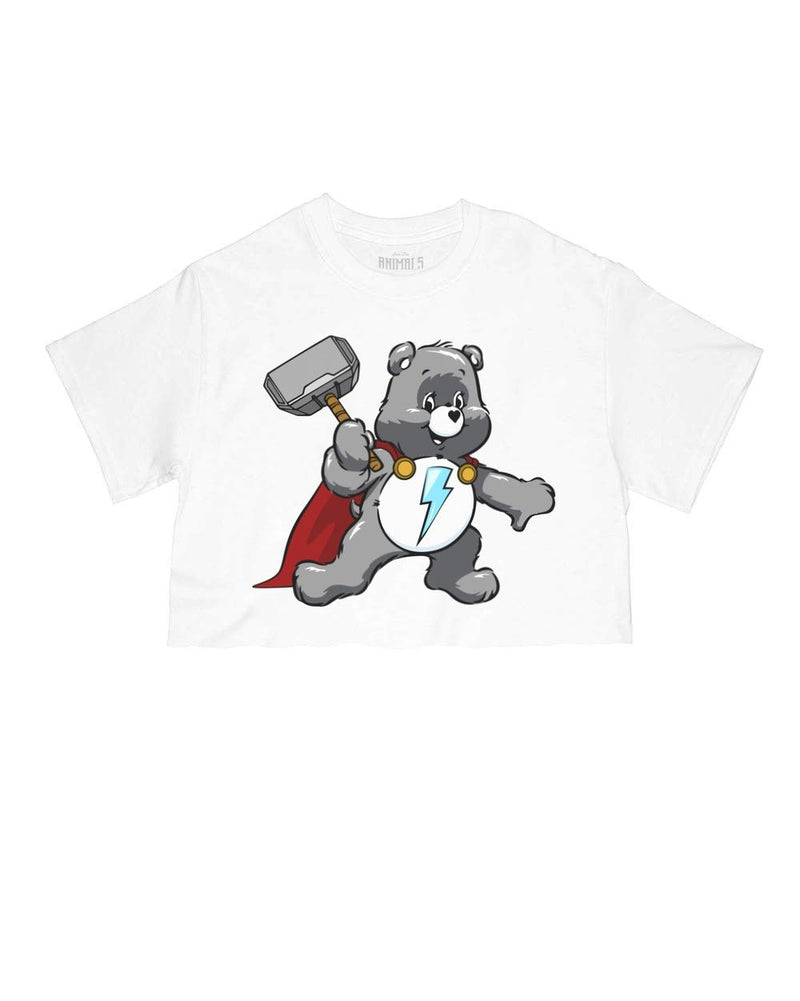 Load image into Gallery viewer, Unisex | Bear Of Thunder | Cut Tee - Arm The Animals Clothing Co.
