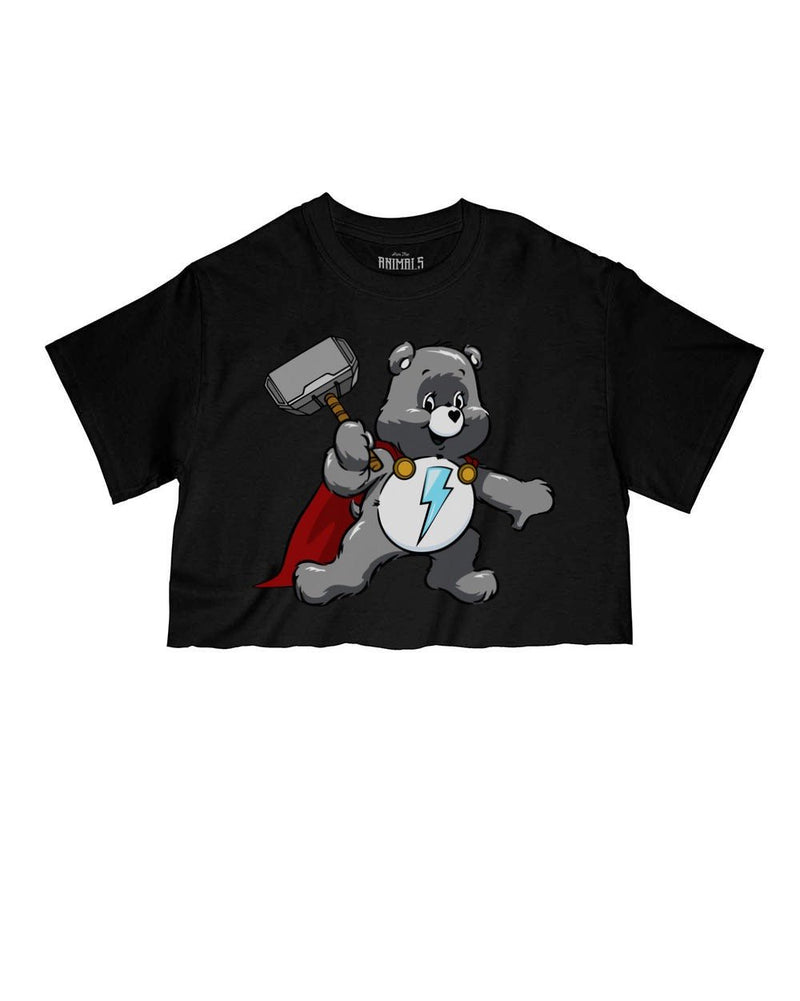 Load image into Gallery viewer, Unisex | Bear Of Thunder | Cut Tee - Arm The Animals Clothing Co.
