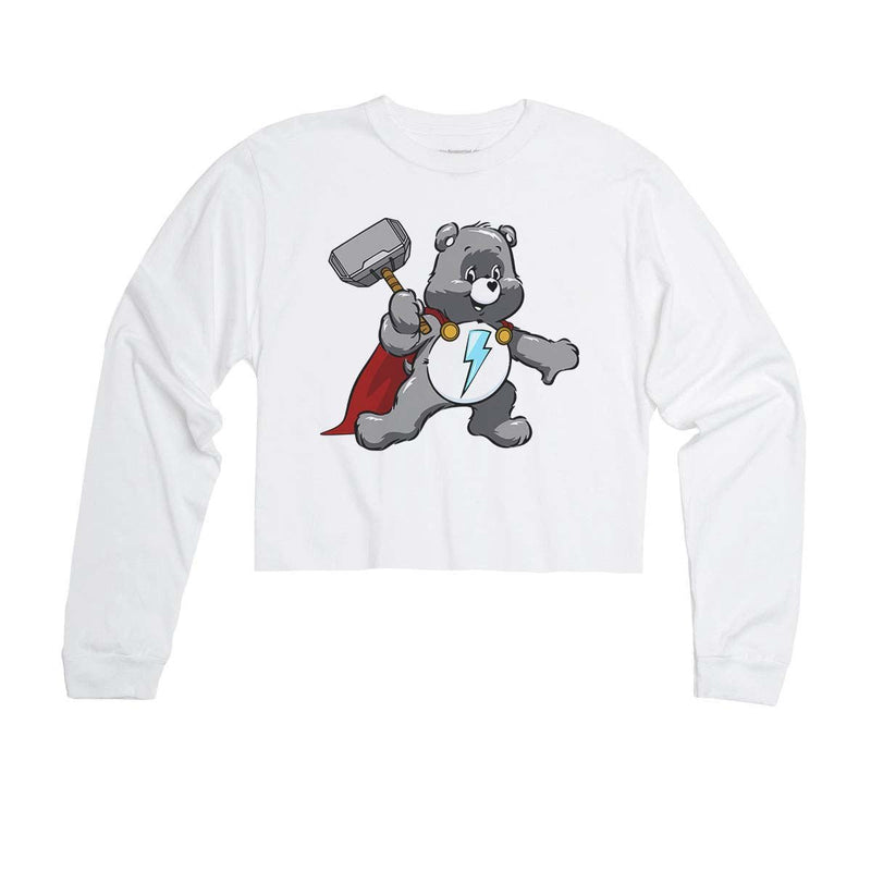 Load image into Gallery viewer, Unisex | Bear Of Thunder | Cutie Long Sleeve - Arm The Animals Clothing Co.
