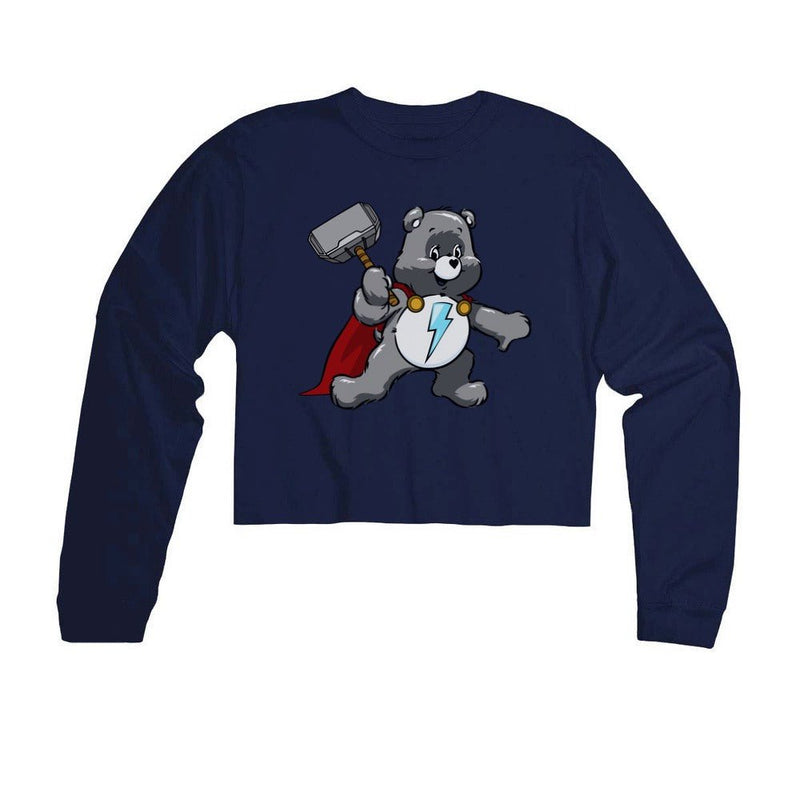 Load image into Gallery viewer, Unisex | Bear Of Thunder | Cutie Long Sleeve - Arm The Animals Clothing Co.
