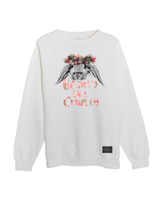 Unisex | Beauty Not Cruelty | Crewneck Sweatshirt - Arm The Animals Clothing Co.
