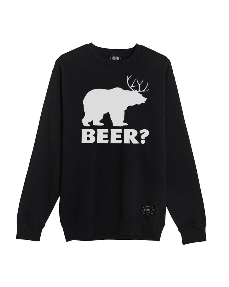 Load image into Gallery viewer, Unisex | BEER? | Crewneck Sweatshirt - Arm The Animals Clothing Co.
