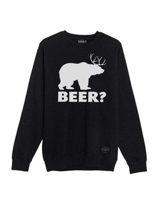 Unisex | BEER? | Crewneck Sweatshirt - Arm The Animals Clothing Co.