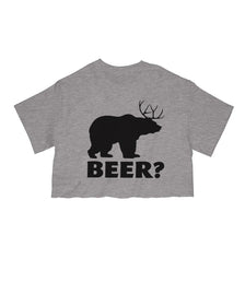 Unisex | BEER? | Cut Tee - Arm The Animals Clothing Co.