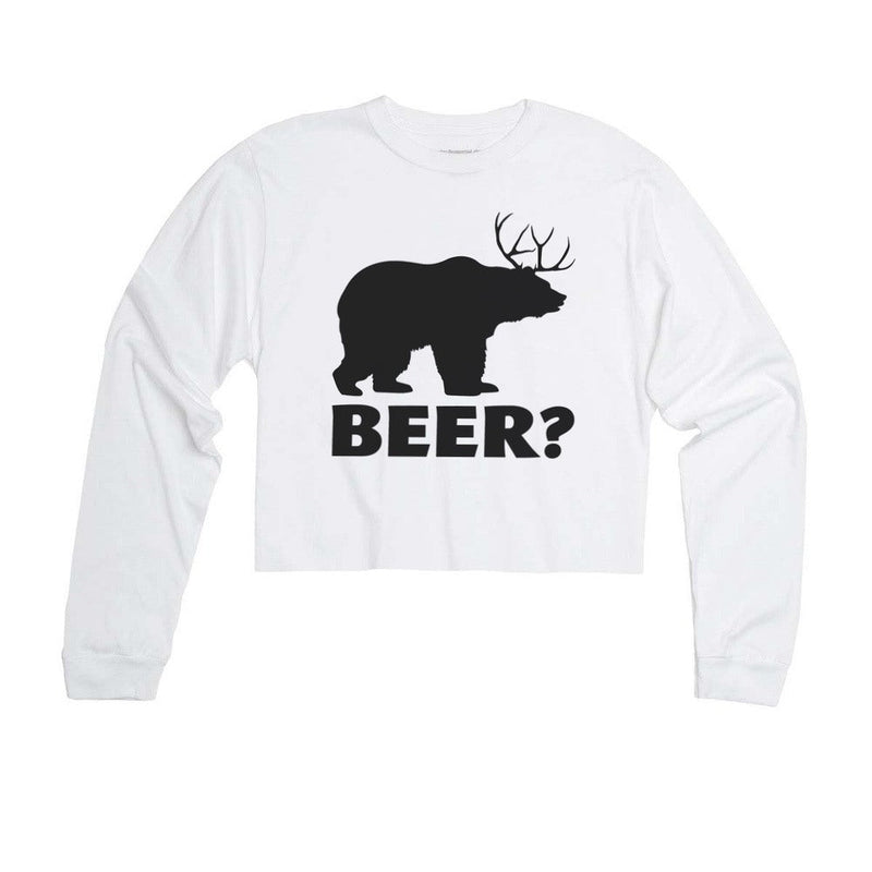 Load image into Gallery viewer, Unisex | BEER? | Cutie Long Sleeve - Arm The Animals Clothing Co.
