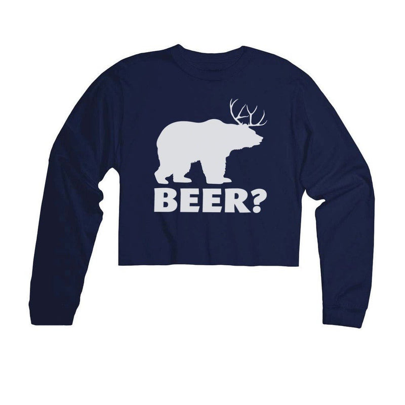 Load image into Gallery viewer, Unisex | BEER? | Cutie Long Sleeve - Arm The Animals Clothing Co.

