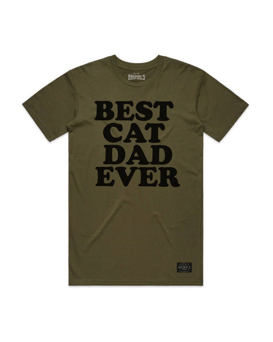 Unisex | Best Cat Dad Ever | Crew - Arm The Animals Clothing LLC