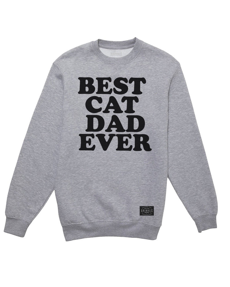 Load image into Gallery viewer, Unisex | Best Cat Dad Ever | Crewneck Sweatshirt - Arm The Animals Clothing LLC

