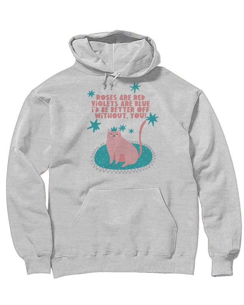Load image into Gallery viewer, Unisex | Better Off Without You | Hoodie - Arm The Animals Clothing Co.
