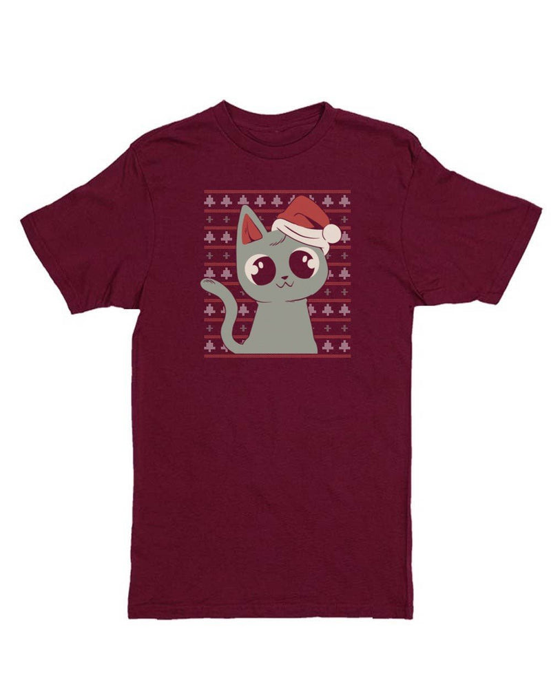 Load image into Gallery viewer, Unisex | Bright Eyed Christmas Kitty | Crew - Arm The Animals Clothing LLC
