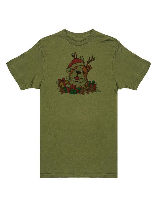 Unisex | Bulldog Christmas | Crew - Arm The Animals Clothing LLC