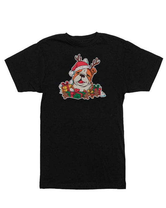 Unisex | Bulldog Christmas | Crew - Arm The Animals Clothing LLC
