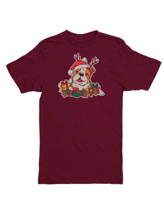 Unisex | Bulldog Christmas | Crew - Arm The Animals Clothing LLC