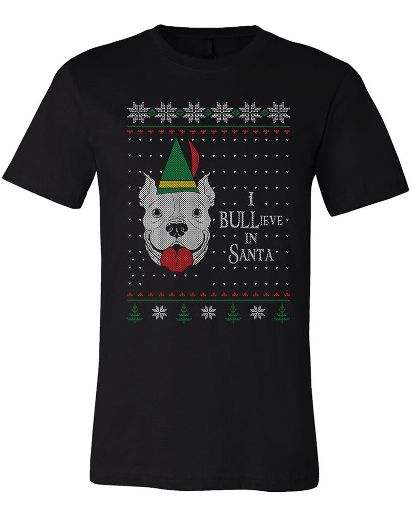 Load image into Gallery viewer, Unisex | BULLieve In Santa | Crew - Arm The Animals Clothing LLC
