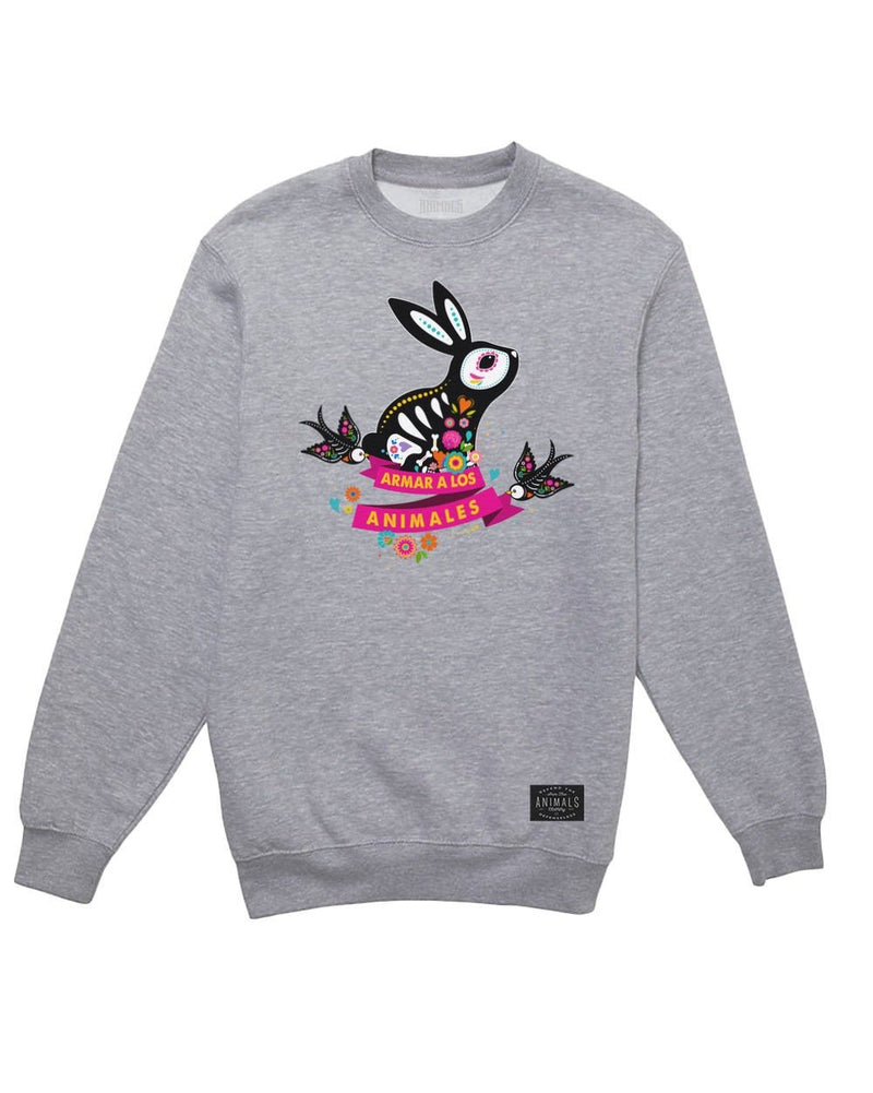 Load image into Gallery viewer, Unisex | Bunny Alebrije | Crewneck Sweatshirt - Arm The Animals Clothing Co.
