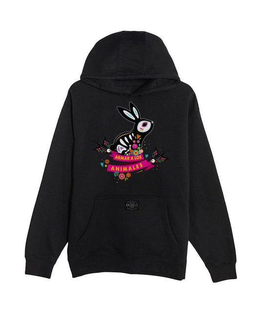 Unisex | Bunny Alebrije | Hoodie - Arm The Animals Clothing Co.