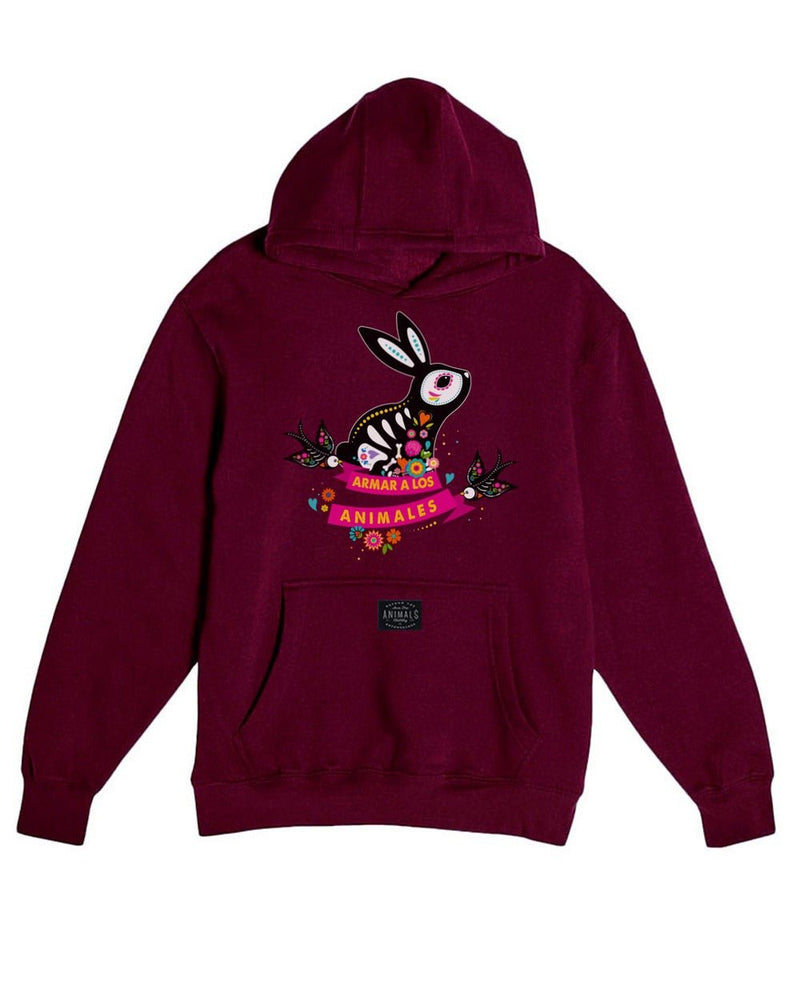 Load image into Gallery viewer, Unisex | Bunny Alebrije | Hoodie - Arm The Animals Clothing Co.
