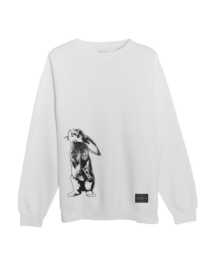 Load image into Gallery viewer, Unisex | Bunshot | Crewneck Sweatshirt - Arm The Animals Clothing Co.
