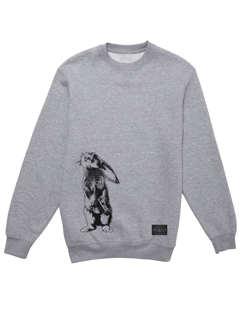 Load image into Gallery viewer, Unisex | Bunshot | Crewneck Sweatshirt - Arm The Animals Clothing Co.
