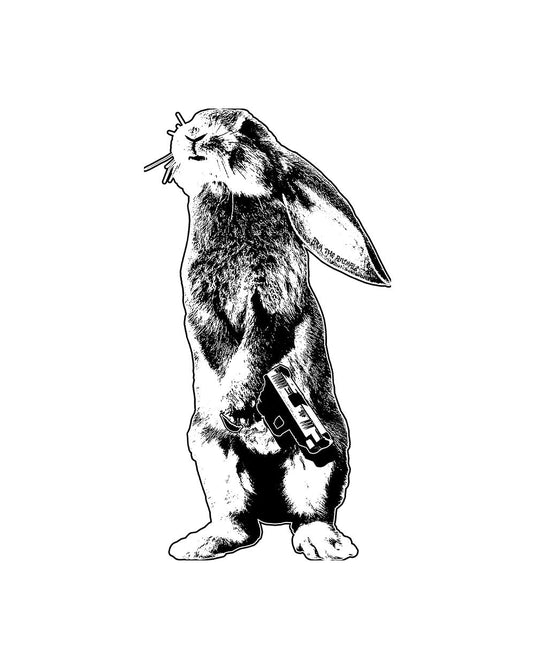 Unisex | Bunshot | Cutie Long Sleeve - Arm The Animals Clothing Co.