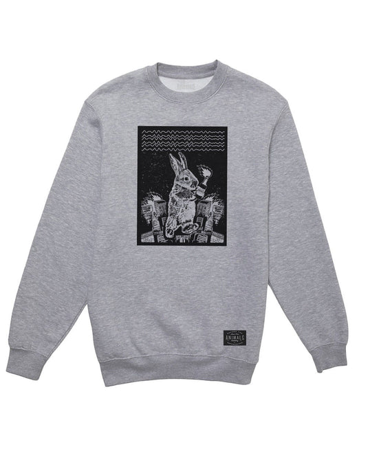 Unisex | Bunzilla | Crewneck Sweatshirt - Arm The Animals Clothing Co.