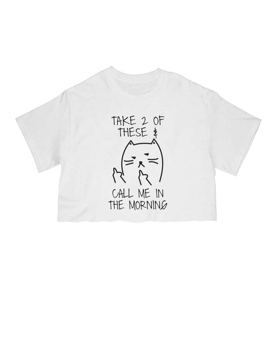 Unisex | Call Me In The Morning | Cut Tee - Arm The Animals Clothing Co.