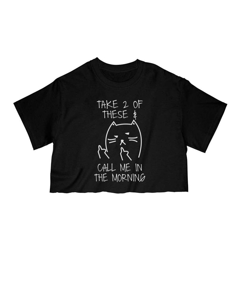 Load image into Gallery viewer, Unisex | Call Me In The Morning | Cut Tee - Arm The Animals Clothing Co.
