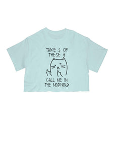 Unisex | Call Me In The Morning | Cut Tee - Arm The Animals Clothing Co.