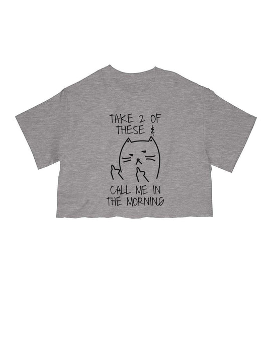 Unisex | Call Me In The Morning | Cut Tee - Arm The Animals Clothing Co.