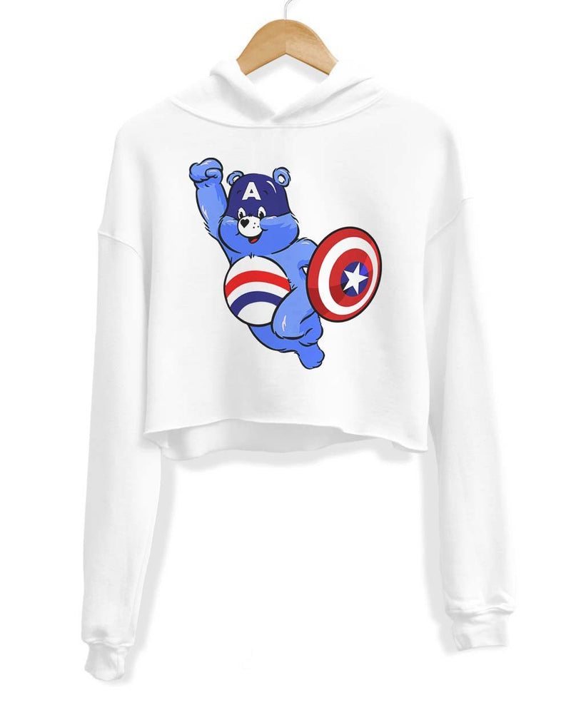 Load image into Gallery viewer, Unisex | Captain Cub | Crop Hoodie - Arm The Animals Clothing Co.
