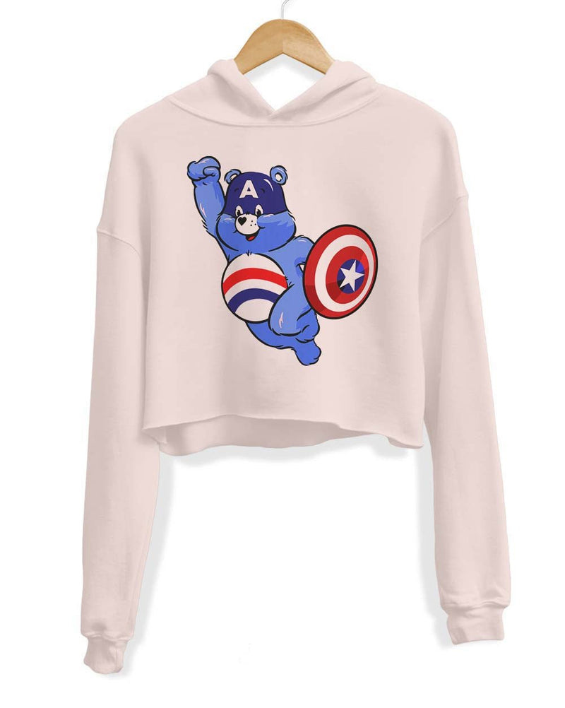 Load image into Gallery viewer, Unisex | Captain Cub | Crop Hoodie - Arm The Animals Clothing Co.
