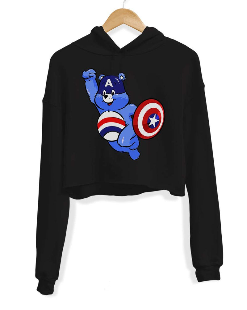 Load image into Gallery viewer, Unisex | Captain Cub | Crop Hoodie - Arm The Animals Clothing Co.
