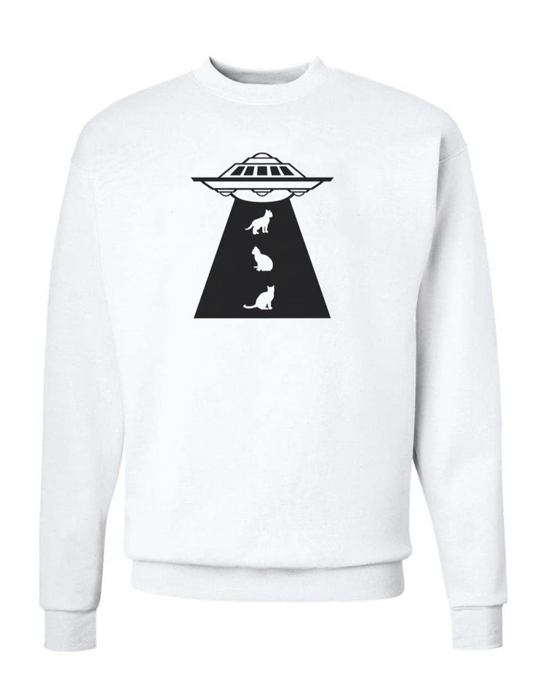 Load image into Gallery viewer, Unisex | Cat Abduction | Crewneck Sweatshirt - Arm The Animals Clothing Co.
