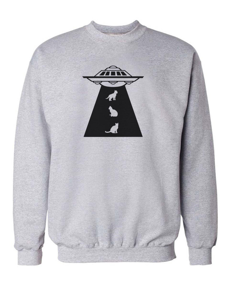 Load image into Gallery viewer, Unisex | Cat Abduction | Crewneck Sweatshirt - Arm The Animals Clothing Co.
